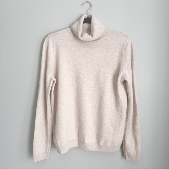 Mango Sweaters - Mango Cashmere Sweater Turtleneck Large